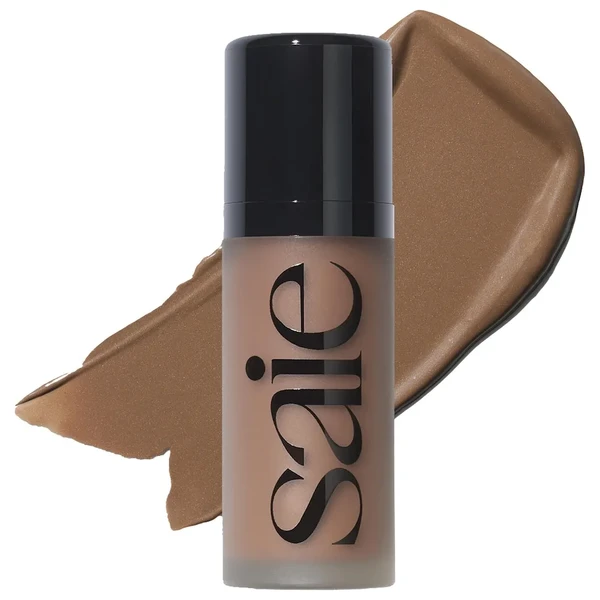 Жидкий кремовый бронзер Saie Dew Bronze Soft-Focus Sculpting Liquid Bronzer Color: Salt - fair to light with cool undertones Size .4 oz