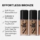 Жидкий кремовый бронзер Saie Dew Bronze Soft-Focus Sculpting Liquid Bronzer Color: Swim - light - medium to tan with warm undertones Size .4 oz / 12 mL - Фото 8