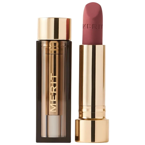 Матова помада MERIT Signature Lip Lightweight Matte Lipstick Color: Classic - neutral 0.10 oz / 3 g
