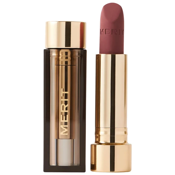 Матова помада MERIT Signature Lip Lightweight Matte Lipstick Color: Maison - mauve Size 0.10 oz