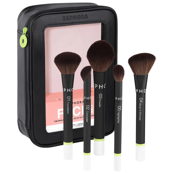 Набор кистей для макияжа лица SEPHORA COLLECTION – The Face Brush Set