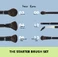 Стартовый набор кистей для макияжа SEPHORA COLLECTION – The Starter Brush Set - Фото 3