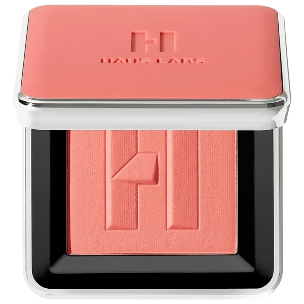 Рум'яна з арнікою HAUS LABS BY LADY GAGA Color Fuse Talc-Free Blush Powder With Fermented Arnica Color: Pomelo Peach - soft coral Size 0.18 oz / 5 g