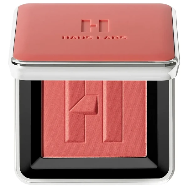 Рум'яна з арнікою HAUS LABS BY LADY GAGA Color Fuse Talc-Free Blush Powder With Fermented Arnica Color: French Rosette - neutral rose Size 0.18 oz / 5 g