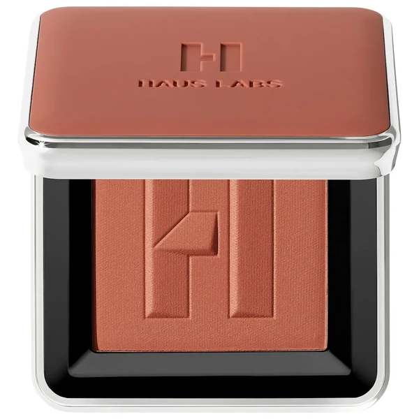 Рум'яна з арнікою HAUS LABS BY LADY GAGA Color Fuse Talc-Free Blush Powder With Fermented Arnica Color: Fire Moon - beige peach Size 0.18 oz / 5 g