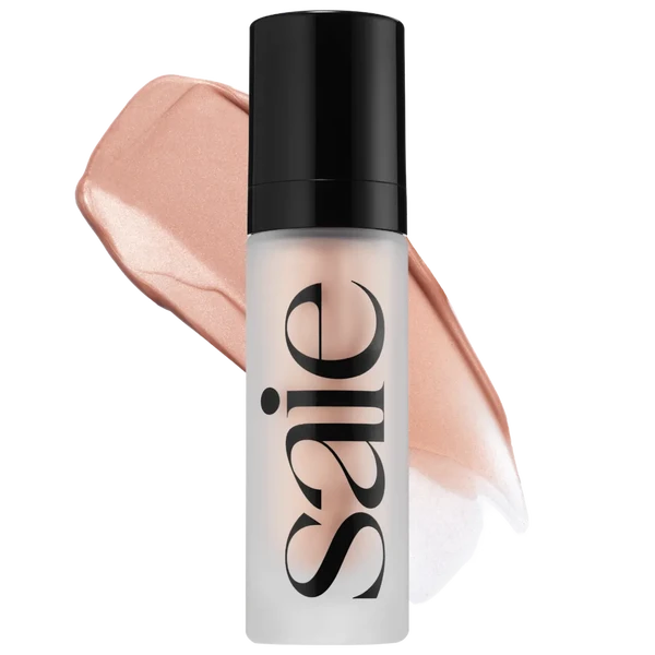 Зволожуючий сяючий гель Saie Glowy Super Gel Lightweight Dewy Multipurpose Illuminator Color: Roseglow - universal rose gold glow Size 1.0 oz