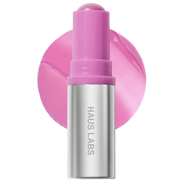 Зволожуючий рум'янець-бальзам HAUS LABS BY LADY GAGA Color Fuse Longwear Hydrating Glassy Lip + Cheek Blush Balm Stick Color: Glassy Lilac - lavender Size 0.18 oz / 5 g