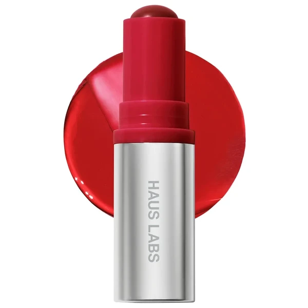 Зволожуючий рум'янець-бальзам HAUS LABS BY LADY GAGA Color Fuse Longwear Hydrating Glassy Lip + Cheek Blush Balm Stick Color: Glassy Watermelon - ruby Size 0.18 oz / 5 g