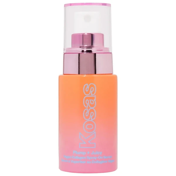 Спрей для обличчя з ліфтинг-ефектом Kosas Mini Plump + Juicy Vegan Collagen + Probiotic Spray-On Serum 1 oz / 30 ml