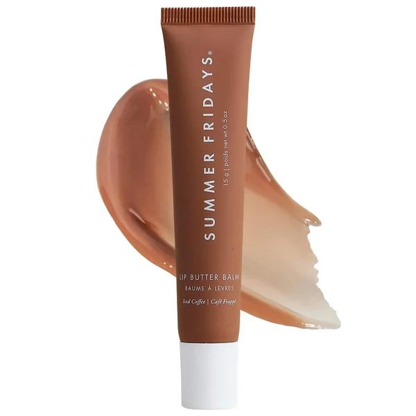 Зволоження та блиск губ Summer Fridays Lip Butter Balm for Hydration & Shine Color: Iced Coffee - sheer cocoa Size 0.5 oz / 15 g