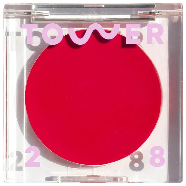 Румяна для губ та щік Tower 28 Beauty BeachPlease Lip + Cheek Dewy Cream Blush Color: Finest Hour - sun-kissed red Size 0.16 oz / 4.5 mL