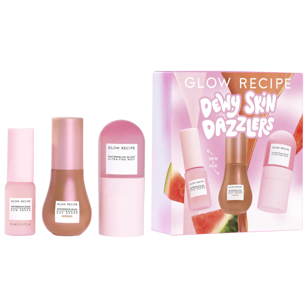 Набор для сияния кожи Glow Recipe Dewy Skin Dazzlers Minis Kit