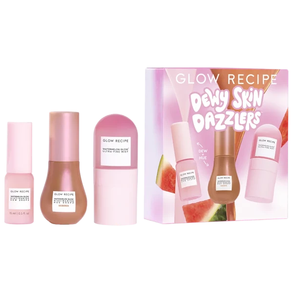 Сяючий набір для шкіри Glow Recipe Dewy Skin Dazzlers Minis Kit