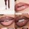 Блеск для губ HUDA BEAUTY Faux Filler Shiny Non-Sticky Lip Gloss Цвет: She Flirty - rosy, pink gloss Size 0.13 oz / 3.9 mL - Фото 8