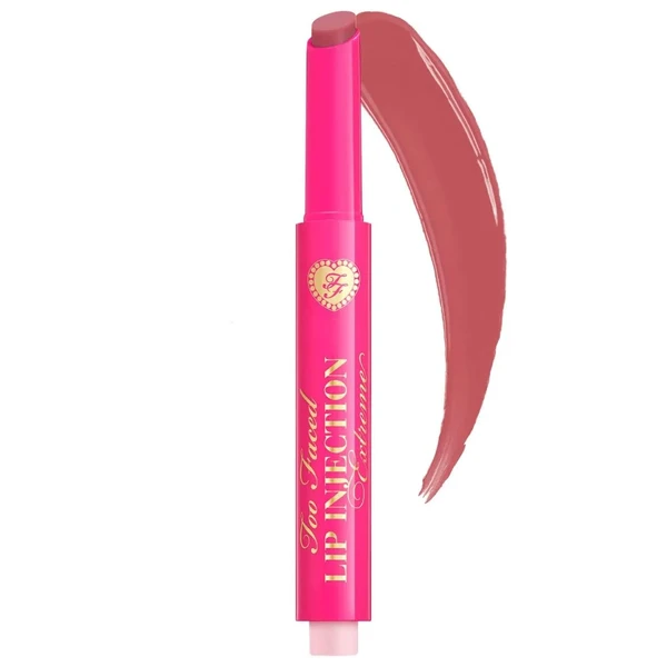 Блеск для губ увлажняющий Too Faced Lip Injection Extreme Plumping Clicks Lip Gloss Color: Kiss The Bride - cool mauve nude Size 0.05 oz / 1.5 g