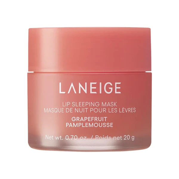 Зволожуюча маска для губ LANEIGE Lip Sleeping Mask Intense Hydration with Vitamin C Color: Grapefruit Pamplemousse Size 0.7 oz / 20 g