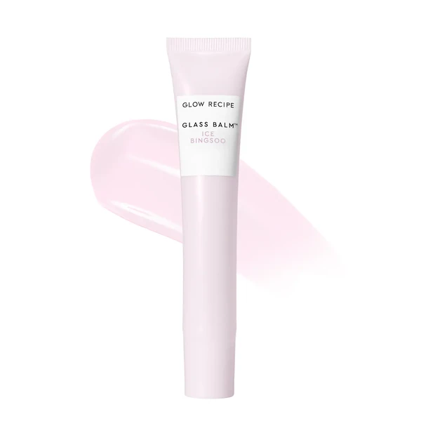 Бальзам для губ с эффектом стеклянного блеска и увлажнением Glow Recipe Glass Balm Lip Treatment for Shine & Hydration Color: Ice Bingsoo - clear Size 0.52 oz/15 g