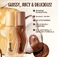 Зволожуюча олія для губ з медом Gisou Honey Infused Hydrating Lip Oil Shimmer, Coco Cacao, 8 ml - Фото 3
