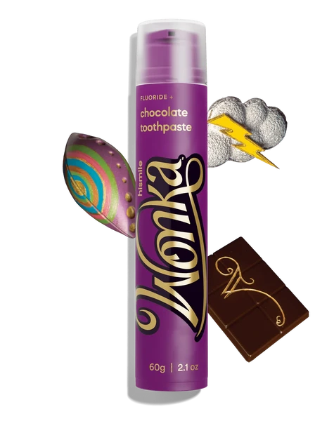Відбілююча зубна паста HiSmile Wonka Chocolate Toothpaste LIMITED EDITION